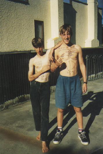 Me and Wolfy at the age of 14 - FrontShot